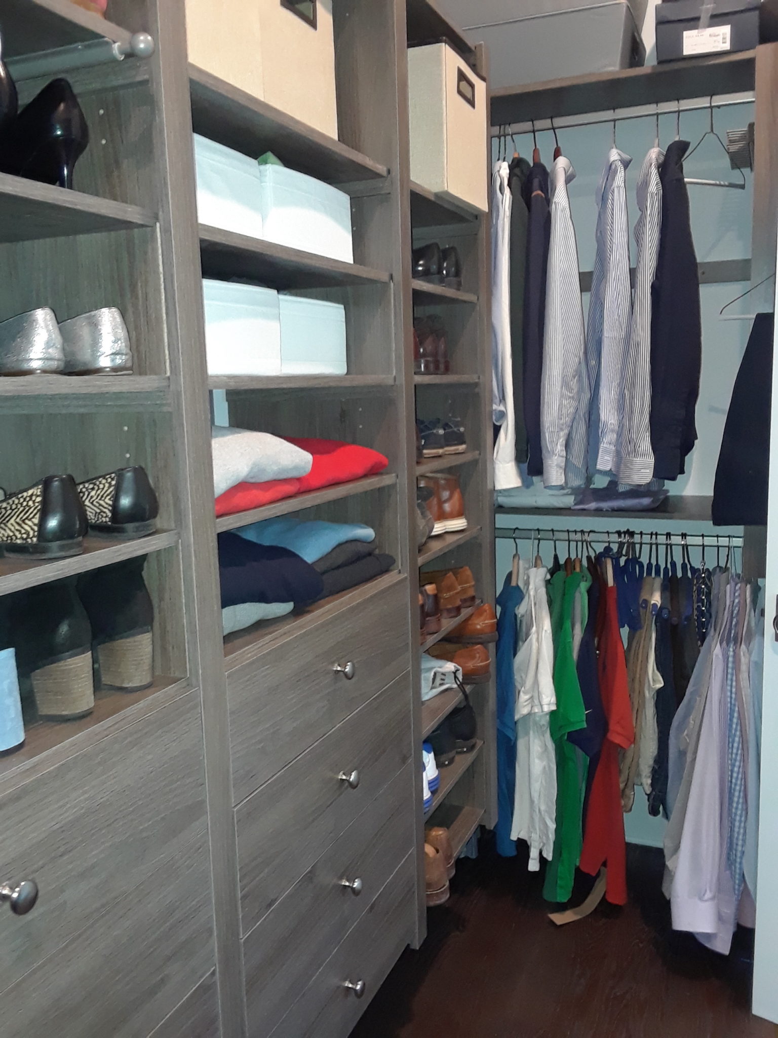 Shoe Storage in the Closet - Victory Closets