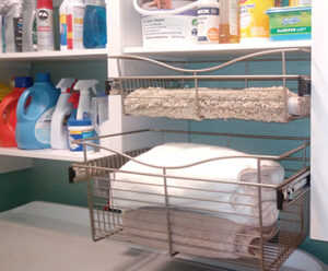 sliding wire rack drawer