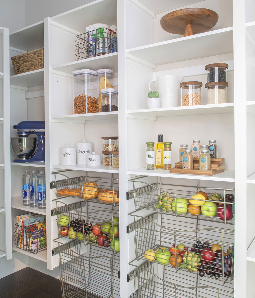 A Super-Efficient Walk-In Pantry and 6 More Kitchen Storage and Organization  Ideas